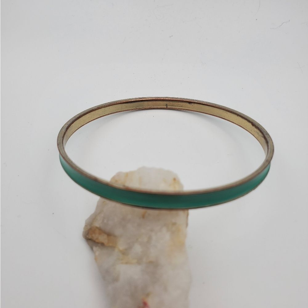 Soft Green retro bangle‎